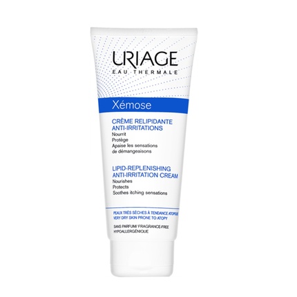 Relief Soothing Cream for Very Dry Sensitive and Atopic Skin Xemose (Lipid-Replenishing Anti-Irritation Cream) 200 ml Uriage Relief Kreem