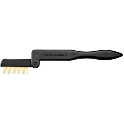 Folding Lash Comb - Golden comb to comb the lashes Tweezerman Kamm