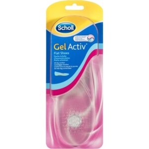 Scholl Activ Flat Shoes geel