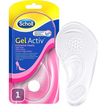 Gel Active Extreme Heels ( 1 pair ) Scholl Active Extreme Heels Geel