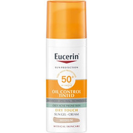 Sun Oil Control Tinted Sun Gel-Cream SPF 50+ Eucerin Sun Kreem