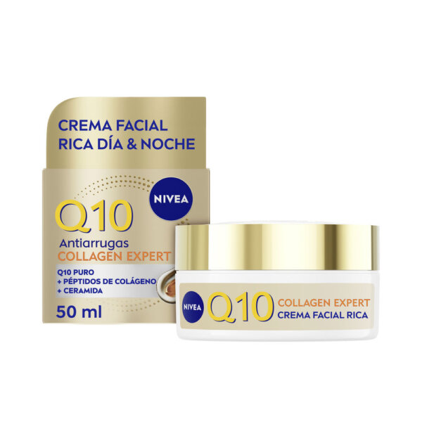 Nivea Q10 Anti-Wrinkle Collagen Expert Day and Night Face Cream 50ml Nivea Q10 Night kreem