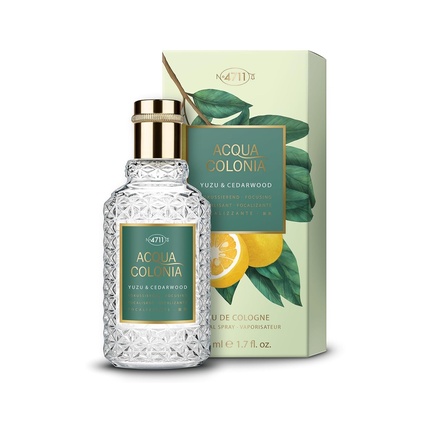 Acqua Colonia Yuzu & Cedarwood EDC 50 ml 4711 Odekolonn
