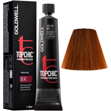 Topchic Hair Color 60 ml Goldwell Topchic juuksevärv toon 8K