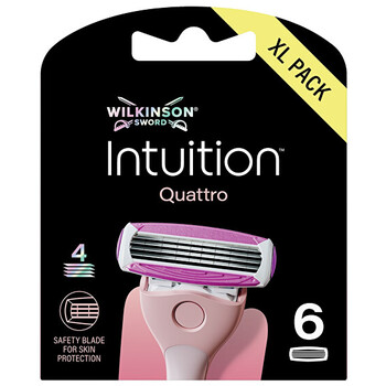 Intuition Quattro ( 6 ks ) - Náhradní hlavice Wilkinson Sword Nahahooldustoode