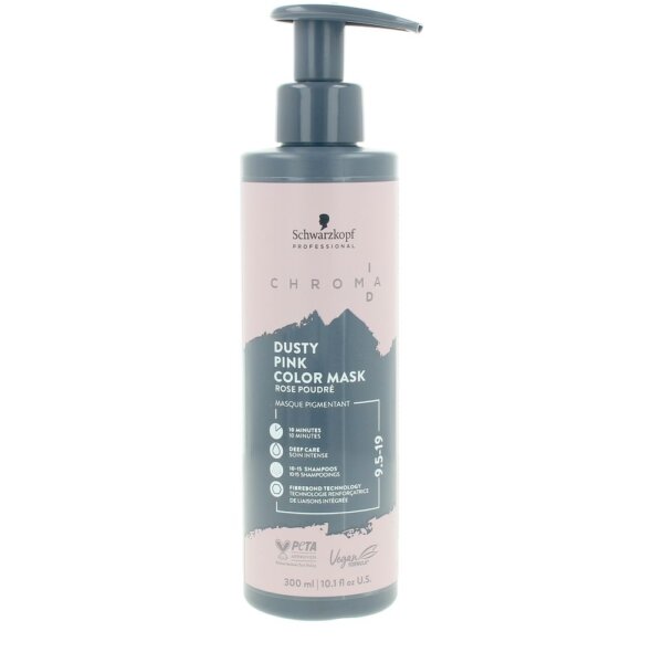 CHROMA ID bonding color mask #9.5-19-Powder pink 300 ml Schwarzkopf Chroma Id Puuder