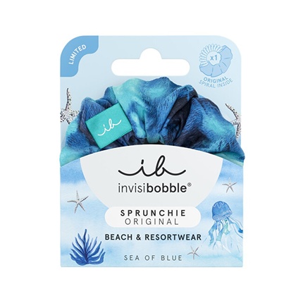 Sprunchie Bikini Sea of Blues Invisibobble Sprunchie Bikini Sea Juuksekummi