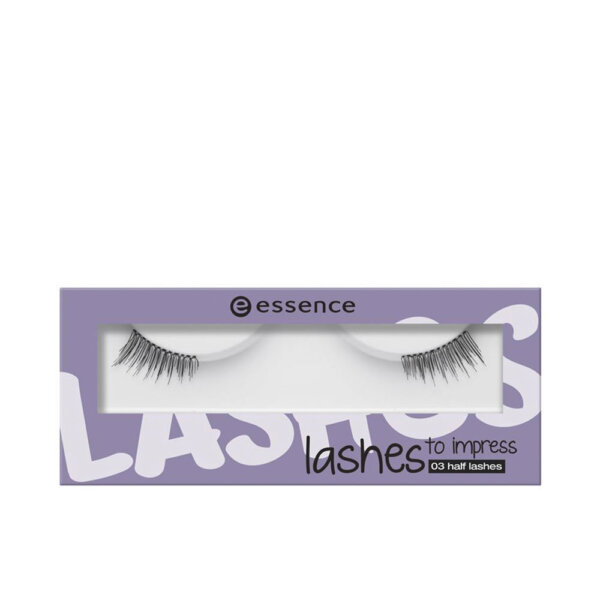 LASHES TO IMPRESS pestañas artificiales #03-half lashes 1 u Essence Meigitoode