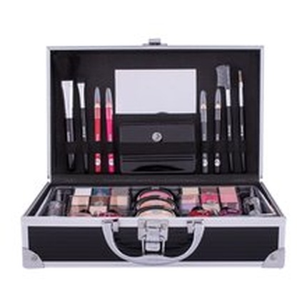 Fabulous Beauty Train Case Black - Suitcase with decorative cosmetics 66 g 2K Fabulous meigikomplekt