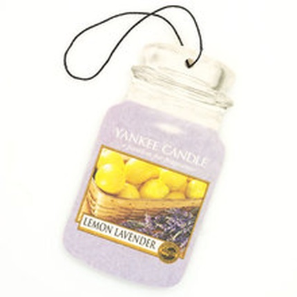 Lemon Lavender Ultimate Car Jar (paper with lavender) - Paper car tag