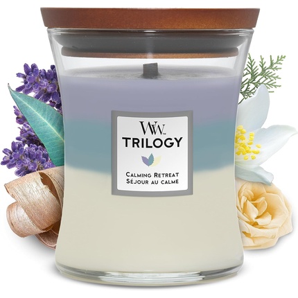 Calming Retreat Trilogy Vase (Peaceful Refuge) - Scented Candle 275 g