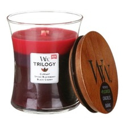 Sun Ripened Berries Trilogy Vase (berry ripening in the sun) - Scented candle 609 g