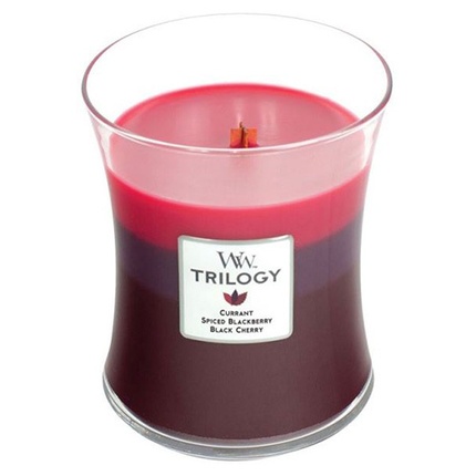 Sun Ripened Berries Trilogy Vase (berry ripening in the sun) - Scented candle 275 g