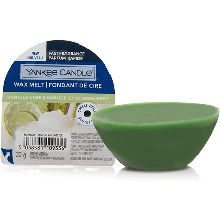 Vanilla Lime Wax Melt (Aromatic wax for aroma lamps) 22 g