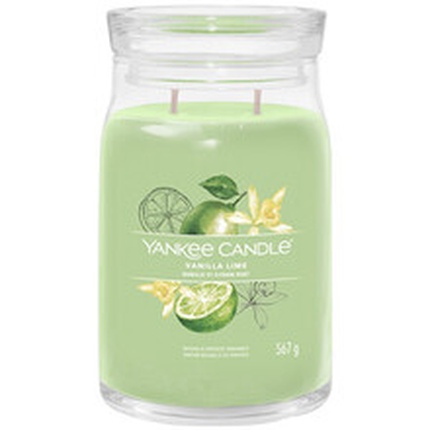 Vanilla Lime Signature Candle ( vanilla with lime ) 567 g