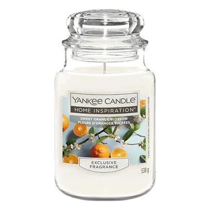 Yankee Candle Home Inspiration Sweet Orange Blossom lõhnaküünal 538 g