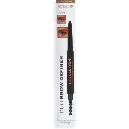 Makeup Revolution Duo Brow Definer 0,25 g Brow Definer