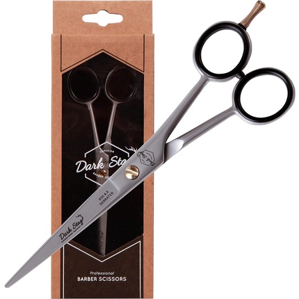 DS1 Barber Serrated Scissor Dark Stag Ds1 Barber Serrated käärid