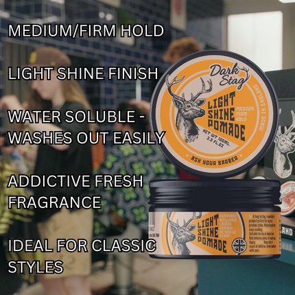 Light Shine Pomade 100 ml Light Shine Pomade Juuksehooldustoode