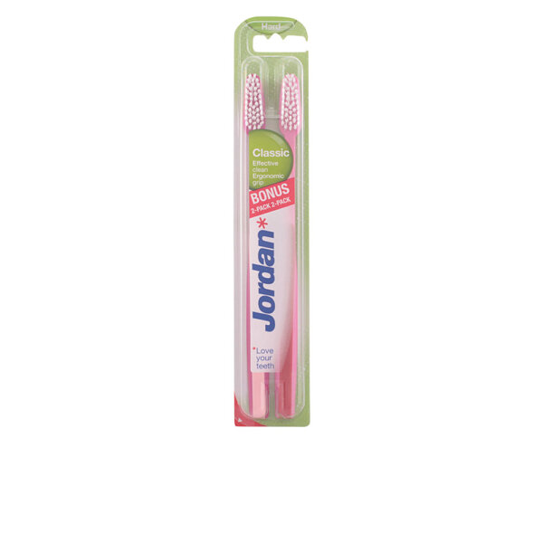 JORDAN CLASSIC cepillo dental #duro 2 u Jordan Classic Hambahari