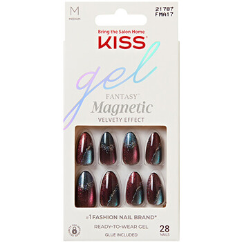 Gel Fantasy Magnetic Moonlit Veil - Umělé nehty ( 28 ks ) KISS Geel
