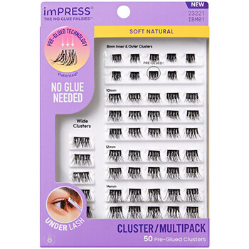 imPRESS Pre-glued Cluster Multi 01 - Trsové řasy KISS Meigitoode