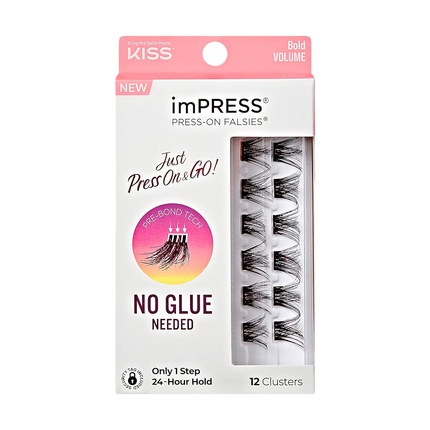imPRESS 05 Bold Volume - cluster lashes KISS Meigitoode