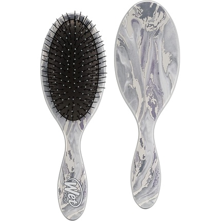Wet Brush Metallic Marble Silver juuksehari