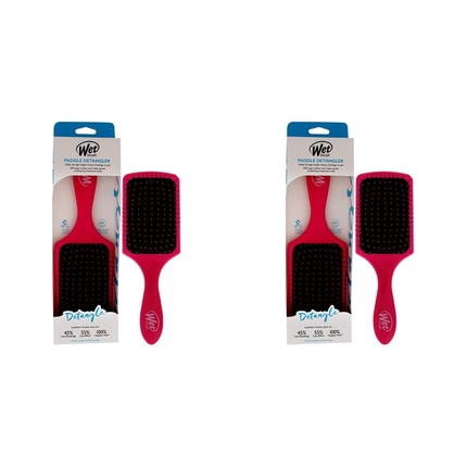 Wet Brush Paddle Detangler Pink juuksehari