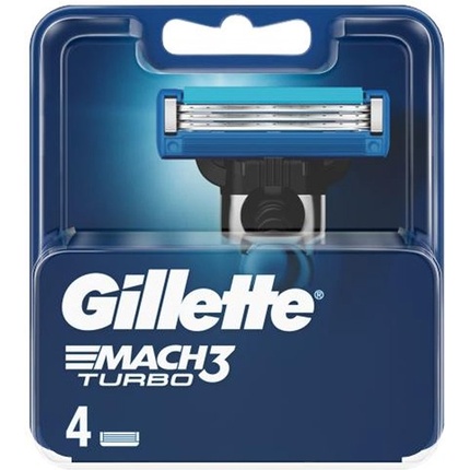 Mach 3 Turbo - Spare head 4 tk Gillette Nahahooldustoode