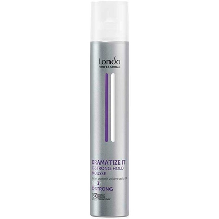 Dramatize It X-Strong Hold Mousse - Foam hardener with extra strong fixation 500 ml Londa Professional Juuksehooldustoode