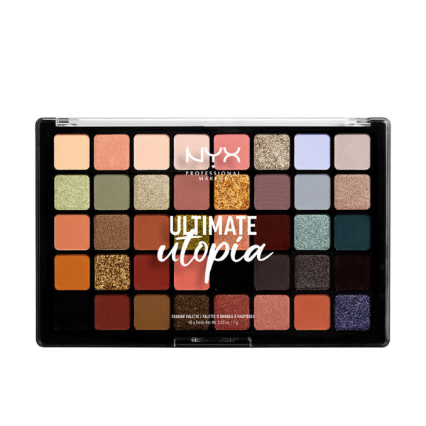 Nyx Professional Make Up Ultimate Edit shadow palette #ultimate utopia 40 gr Nyx Professional Make Up Ultimate lauvärv