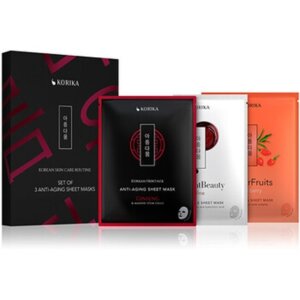 Korika Sheet Masks komplekt