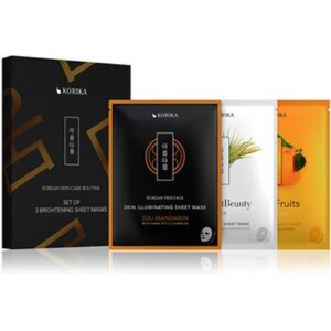 Korika Brightening Sheet Masks näomask