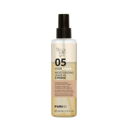 05 Hydrargan Moisturizing Leave-In 2-Phase - Bezoplachový kondicionér 200 ml Puring 05 Hydrargan Juuksehooldustoode