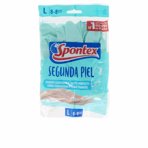 SECOND SKIN gloves size L Spontex Second Skin Gloves