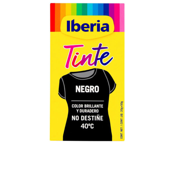 IBERIA CLOTHING DYE colorfast 40º #black 70 gr Iberia Ilutoode