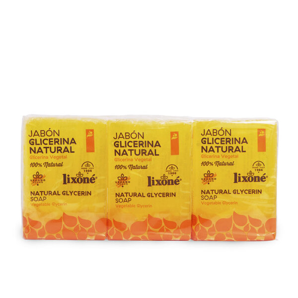 NATURAL GLYCERIN soap sensitive skin 3 x 125 gr Lixone Nahahooldustoode