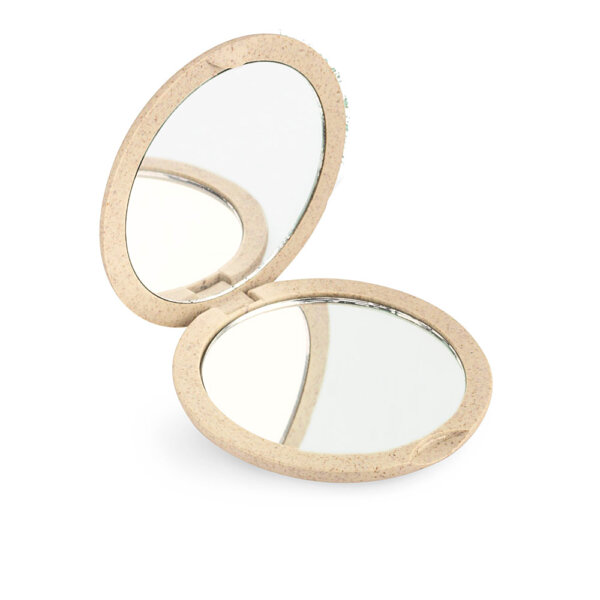 MIRROR natural fiber double foldable bag x4 #beige 1 u Beter Peegel