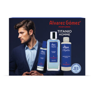 Alvarez Gomez Titanium Homme Case kinkekomplekt