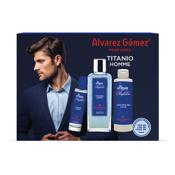 Alvarez Gomez Titanium Homme Case kinkekomplekt