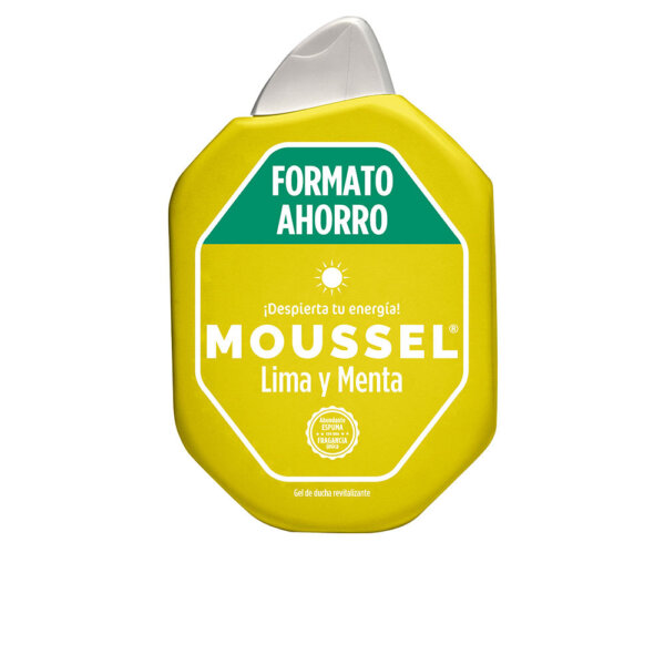 MOUSSEL LIME AND MINT revitalizing shower gel 900 ml Lime And Mint Dušigeel