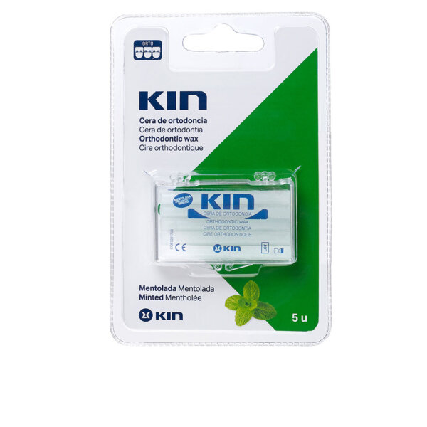 KIN CERA de ortodoncia mentolada 5 u Kin Ilutoode