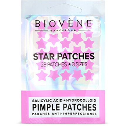 Pink Star Patches - Náplast na nedokonalosti ( 28 ks ) Biovène Pink Star Patches 28 ks