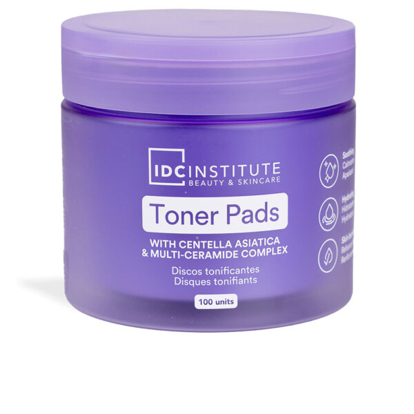Idc Institute Toner Pads with centella asiatica 100 u Idc Institute Pads tooner
