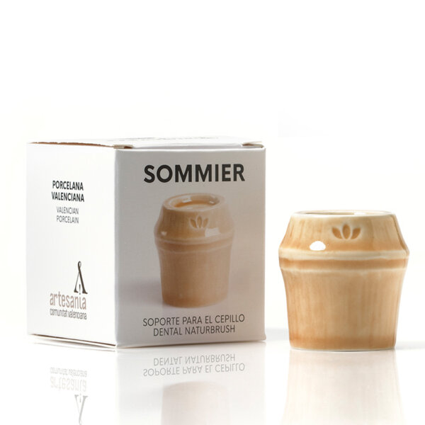 SOMMIER soporte para cepillo dental #natural 1 tk Naturbrush Sommier Soporte Hambahari