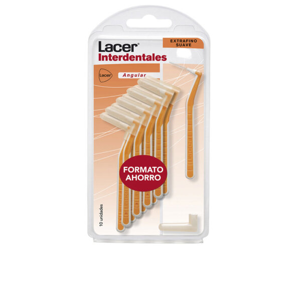 INTERDENTALES ANGULAR extrafino suave #surtido 10 u Lacer Interdentales Angular Extrafino