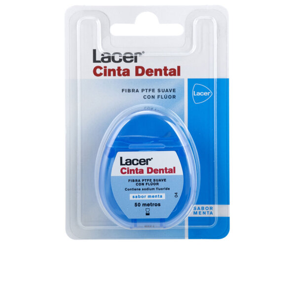 CINTA DENTAL PTFE sabor menta 50 metros 1 u Lacer Ilutoode