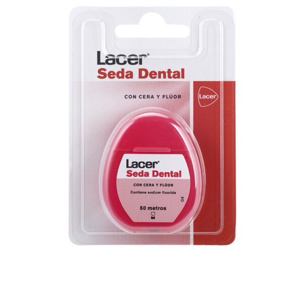SEDA DENTAL con cera y flúor 50 metros 1 u Lacer Ilutoode