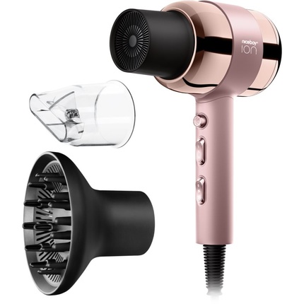 ION AirSonic PRO Pink - Hair dryer Niceboy Ion Airsonic Pro Föön